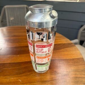 Stylish Silver Cocktail Shaker